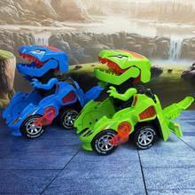 Load image into Gallery viewer, Transforming Dinosaur LED Car