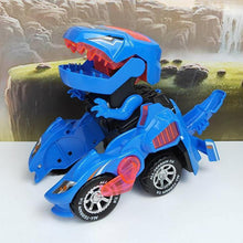 Load image into Gallery viewer, Transforming Dinosaur LED Car