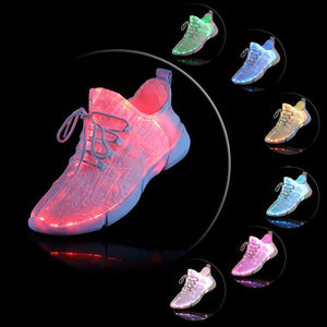 Luminous Fiber Optic Shoes for entire Family