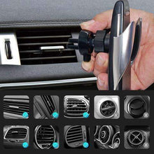 Load image into Gallery viewer, Automatic Clamping Wireless Car Mount Charger
