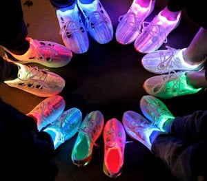 Luminous Fiber Optic Shoes for entire Family