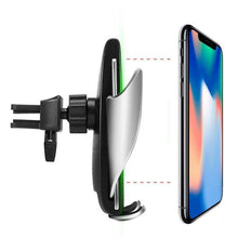Load image into Gallery viewer, Automatic Clamping Wireless Car Mount Charger