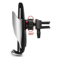 Load image into Gallery viewer, Automatic Clamping Wireless Car Mount Charger