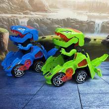 Transforming Dinosaur LED Car