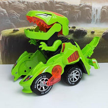 Load image into Gallery viewer, Transforming Dinosaur LED Car