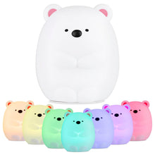 Load image into Gallery viewer, Squishy Bear Night Light!