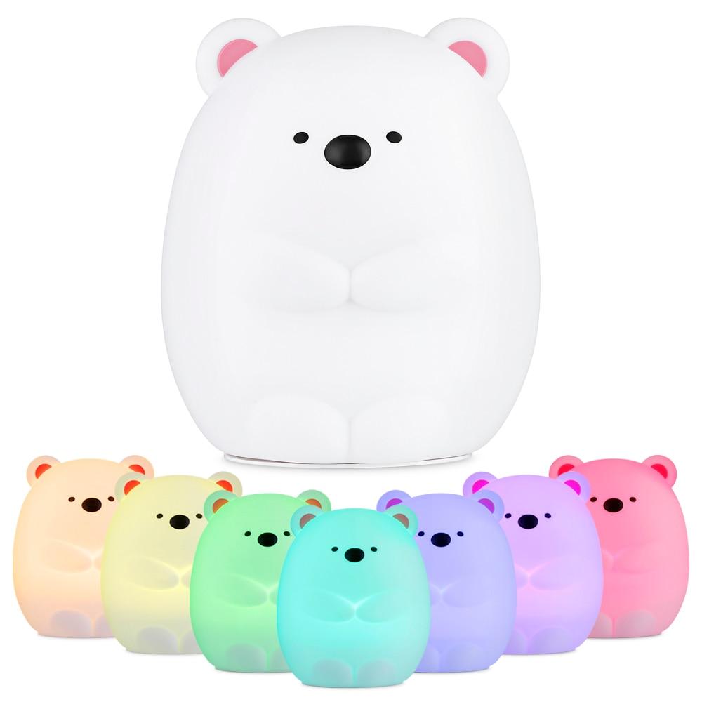 Squishy Bear Night Light!