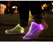Load image into Gallery viewer, Luminous Fiber Optic Shoes for entire Family