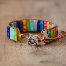 Load image into Gallery viewer, POSITIVE ENERGY HAND MADE CHAKRA BRACELET