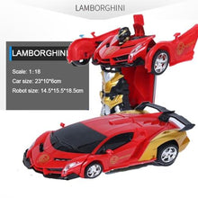 Load image into Gallery viewer, RC Car Transformation Robots