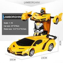 Load image into Gallery viewer, RC Car Transformation Robots