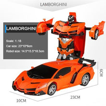 Load image into Gallery viewer, RC Car Transformation Robots