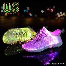 Load image into Gallery viewer, Luminous Fiber Optic Shoes for entire Family