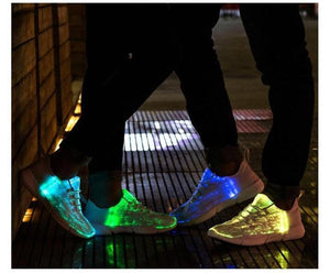 Luminous Fiber Optic Shoes for entire Family